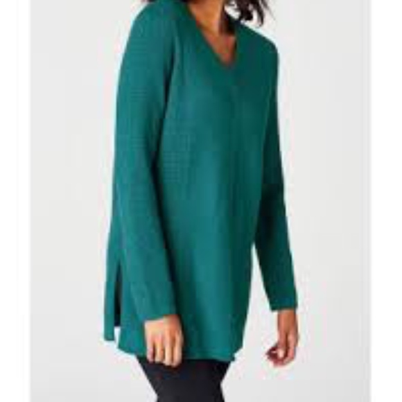 J Jill Essential Vneck Sweater Tunic 